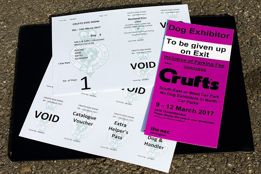 Eintrittskarten zur Crufts